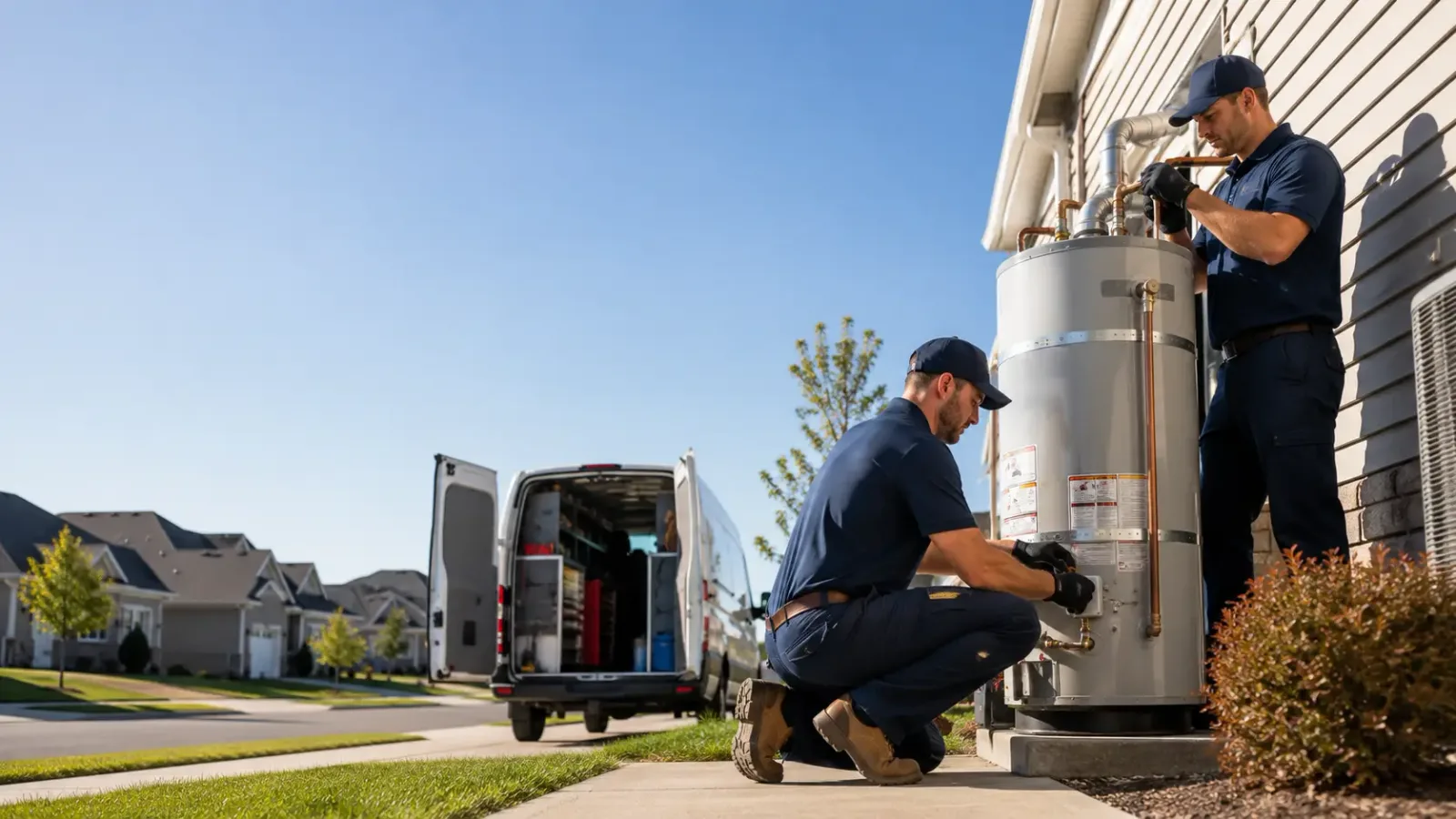 Water Heater Installation in Van Dyne, WI